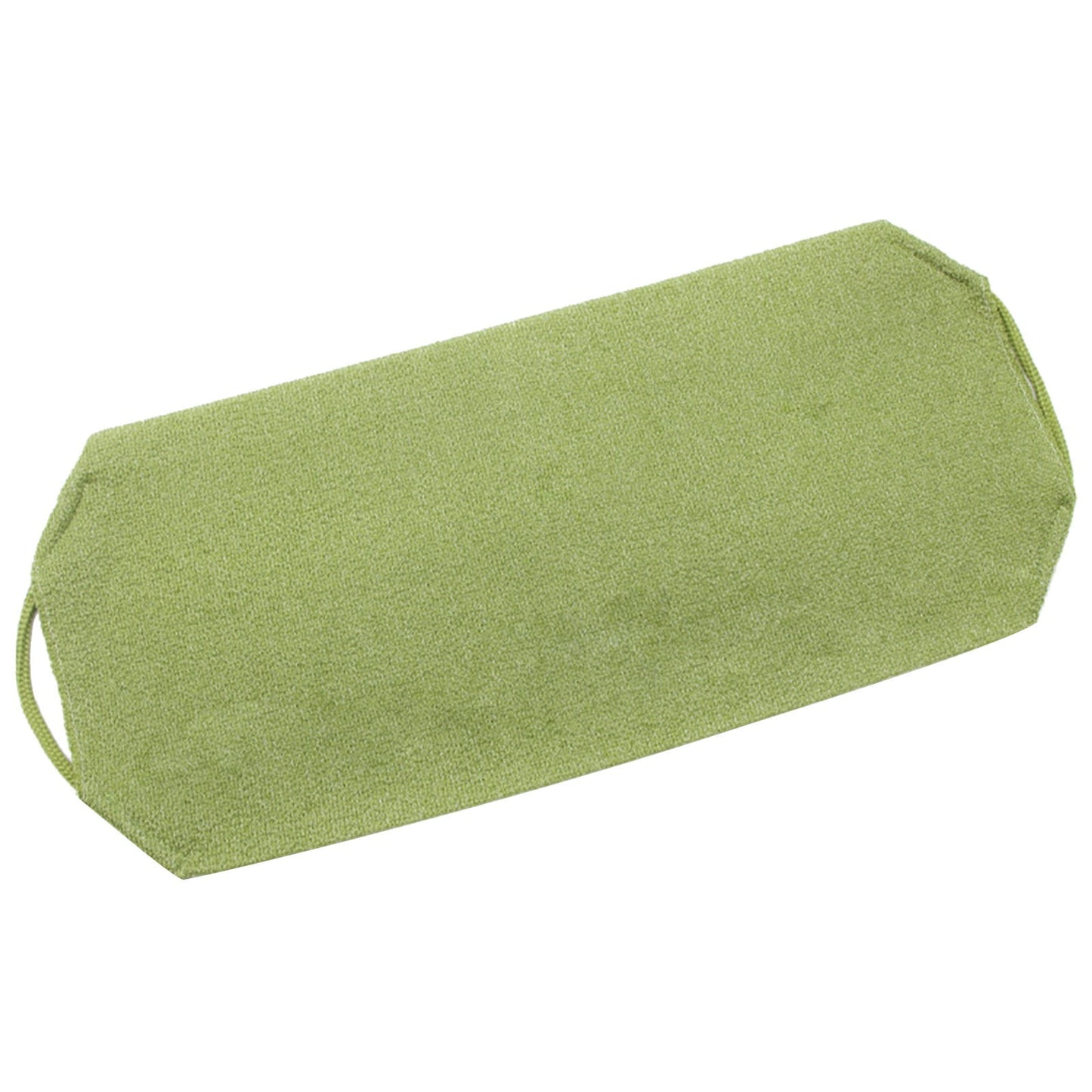 Tyidzon Exfoliating Back Scrubber with Handles, 17.7 Inch Double-Sided Back Exfoliator Body Scrub Towel, Exfoliating Washcloth Bath Tool for Use in Shower, Back Washer to Clean Your Skin for Women Army Green