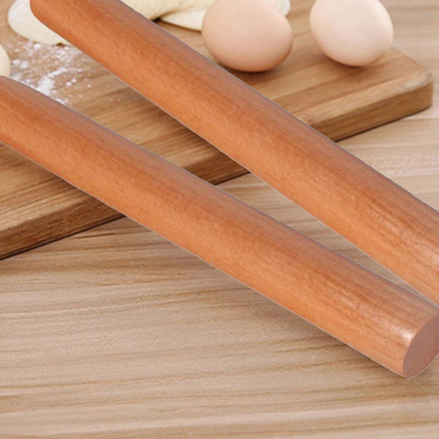 + 1X Rolling Pin, End of Year Clearance: Wooden Pizza Roller, Dumpling Christmas Wooden Silicone Rolling Pin Wood Adjustable Cookie Roll Pin A