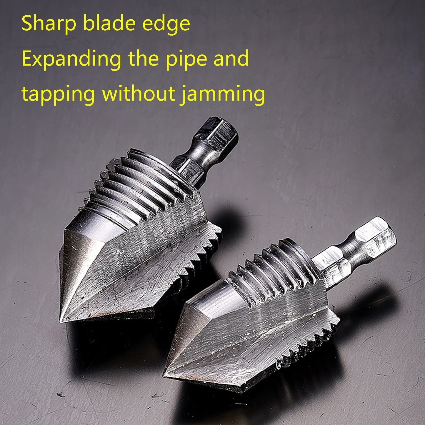 Combination Drilling Tap and Tap Drill Bit Set C JWDX, Combination Drill Tap & Tap Bit Set Screw Tapping Bit Tool for Drilling Tapping Countersinking Pipe Repair 7*4*4 C