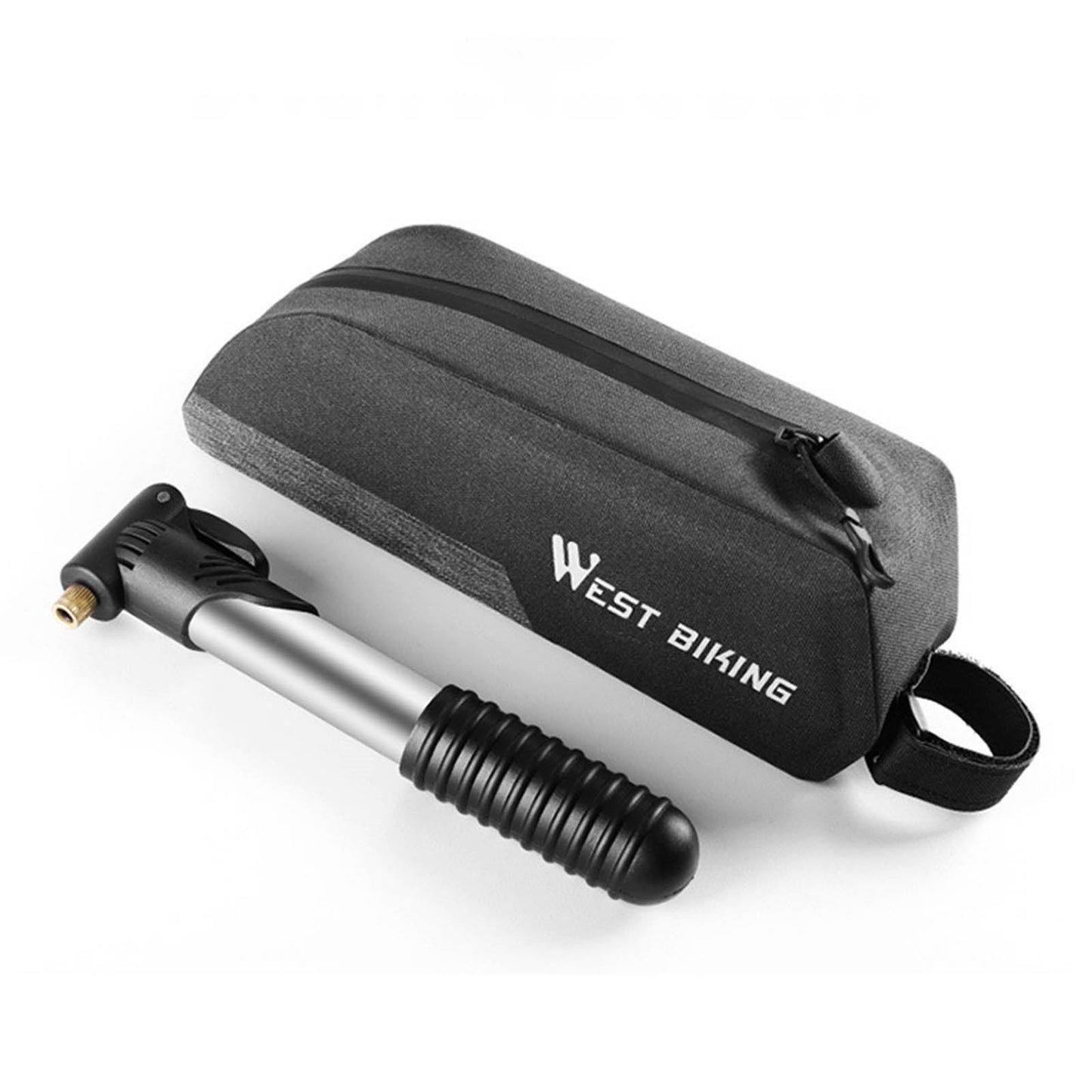 Portable Mini Air Pump JWDX, 1 Air Pump Portable Mini Pump for and Road Also Ideal for Inflating Basketballs and Footballs As Handy Inflation Equipment Accessory One Size Silver