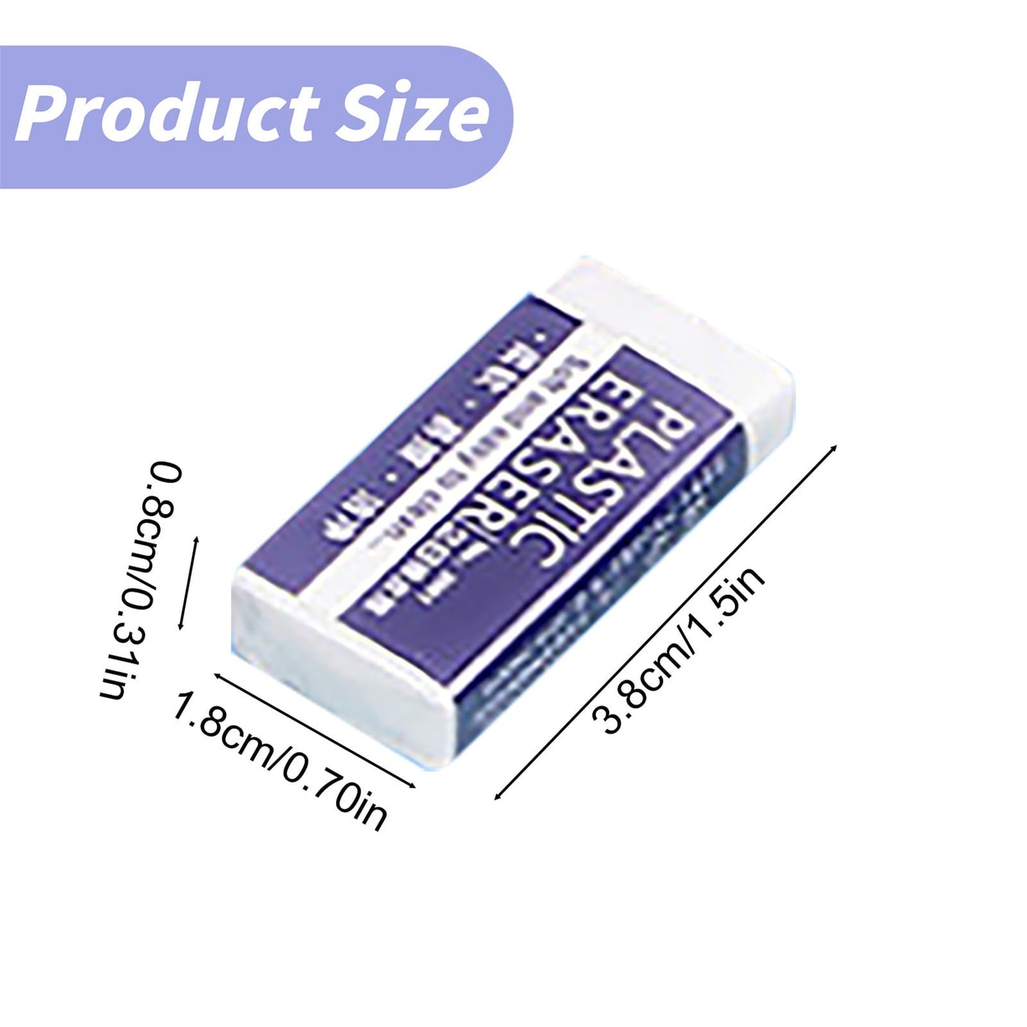 JWDX Hot Clearance! Stationery 2B Eraser stǔdənt Chǐ-ldrən Eraser Art Sketch Painting Pencil Eraser Learning Stationery, 6 Erasers Stationery 2B eraser Small S*6