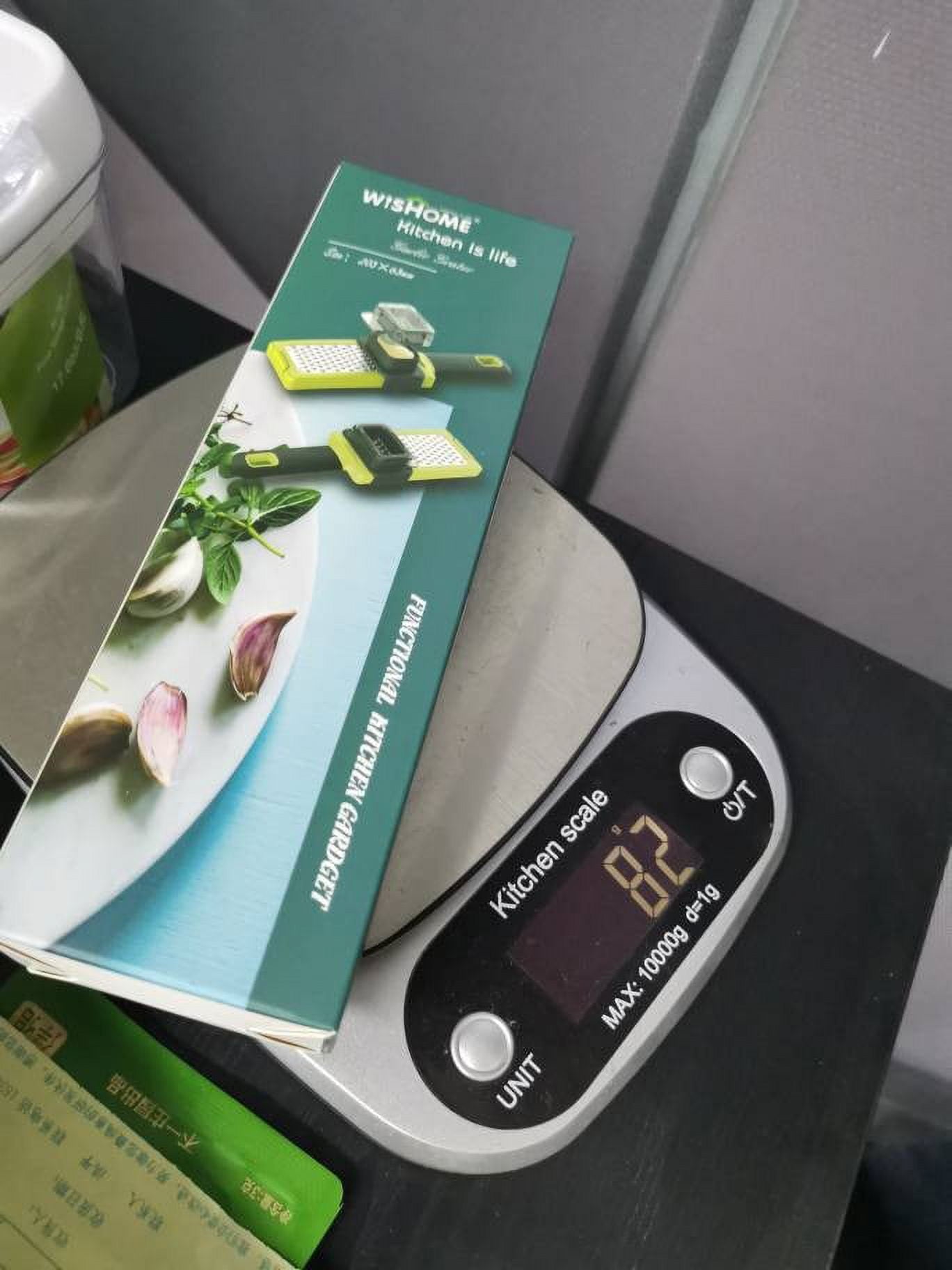 JWDX Garlic Press Clearance! Garlic Press Garlic and Ginger Powder Grinder Kitchen Tools Creative Garlic Press, Garlic Press Promotion Include 1X Garlic Press Green