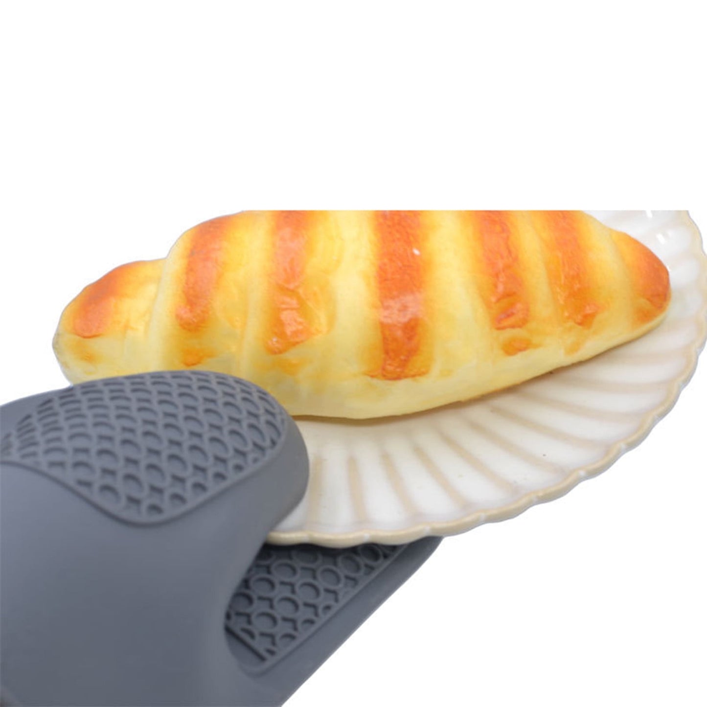 JWDX Oven Mitts Clearance! Mini Silicone Oven Mitts Set Oven Mitts Heat Insulation Oven Gloves for Kitchen Cooking and Baking Protecting Fingers Mini Oven Hand Clips, Include 1Pc Silicone Gloves A