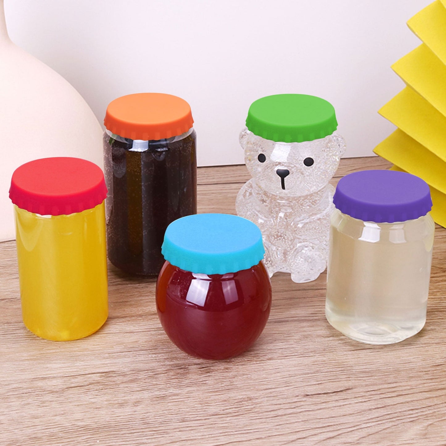 Clearance Back to School Supplies! JWDX Silicone Can Cover Soda Can Cover Cans Can Store Beer Beverages Silicone Leak-Proof Seal Green (Include: 1X Silicone Cover) Clearance Sale Green