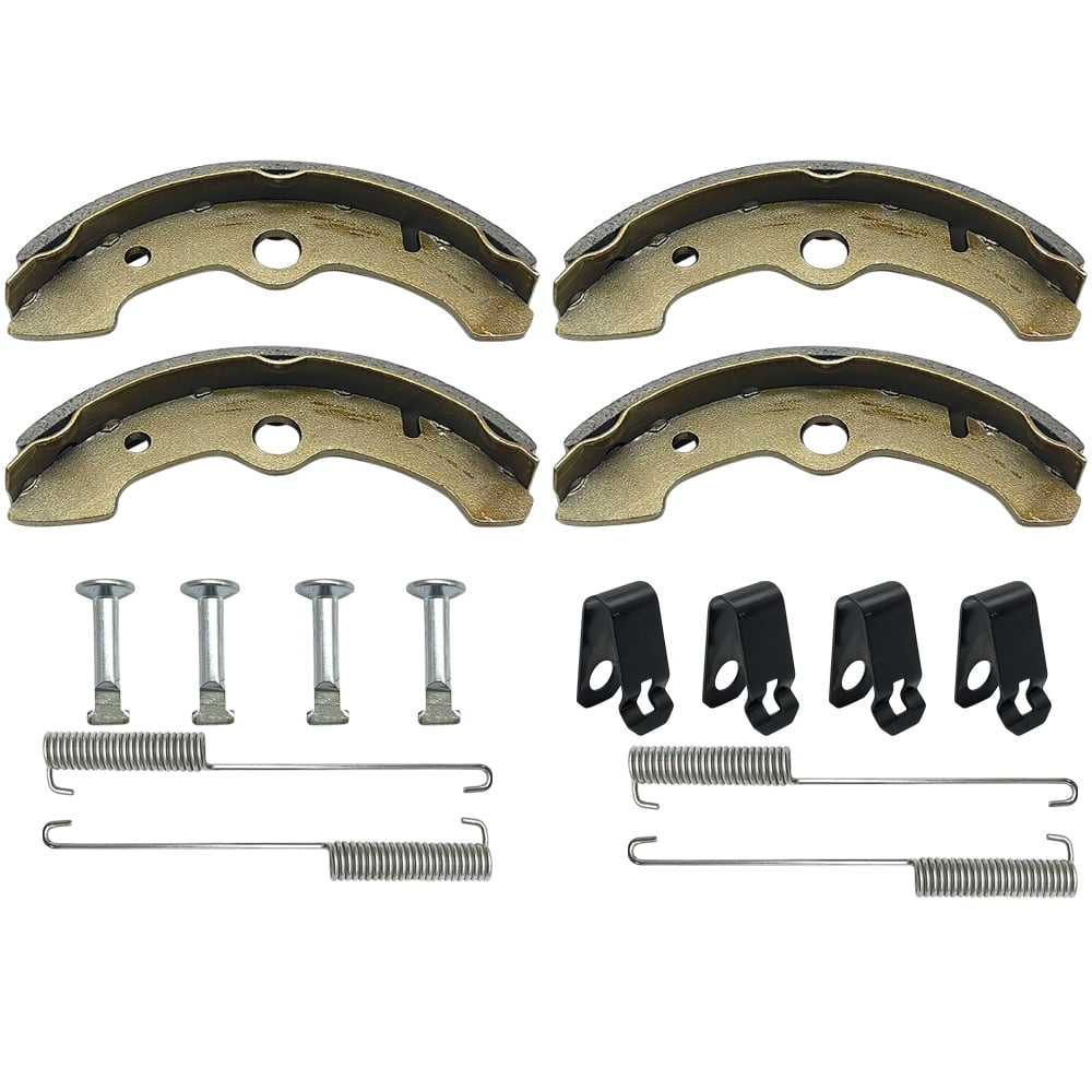 M MATI Front Brake Shoes Springs Pins for Yamaha Big Bear 350 Kodiak 400 YFM350 YFM400 1989-1998