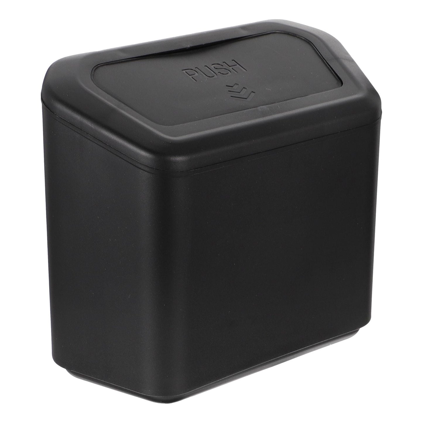 SWETRACE 1Set Trash Holder for Car Rectangular Black Plastic with for Drivers