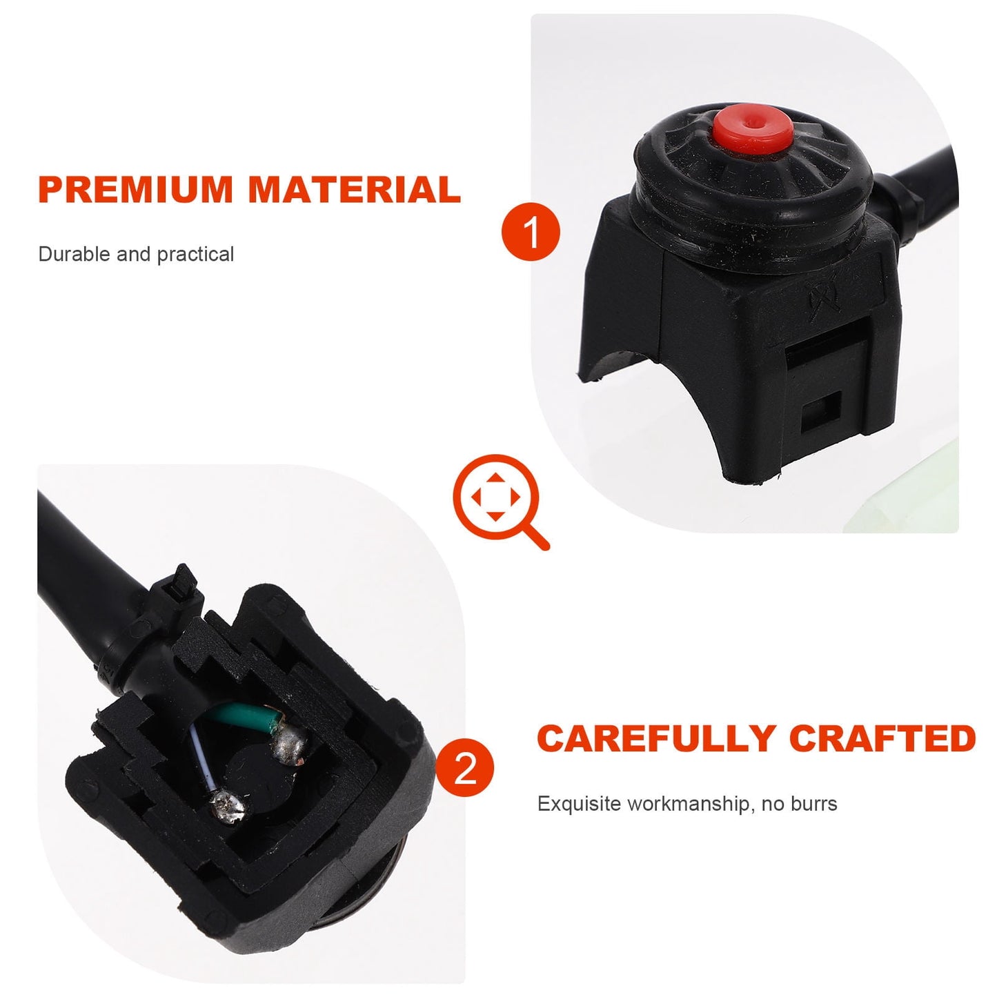 SWETRACE 1Pcs Motorcycle Kill Switch Ignition Start Function Handlebar Joint Button for ATV Use