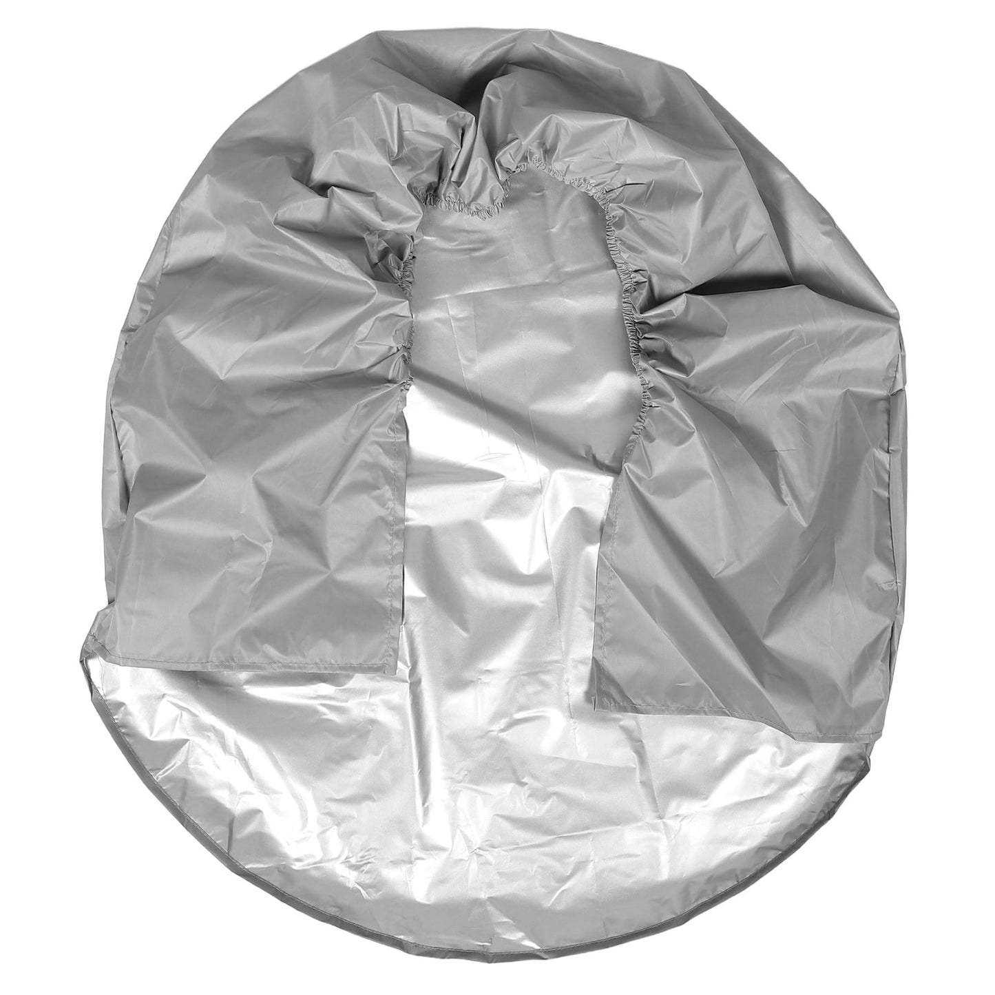SWETRACE 1Pcs RV Spare Tire Cover in Grey Coated Polyester Prevents Cracking and Extends Lifespan