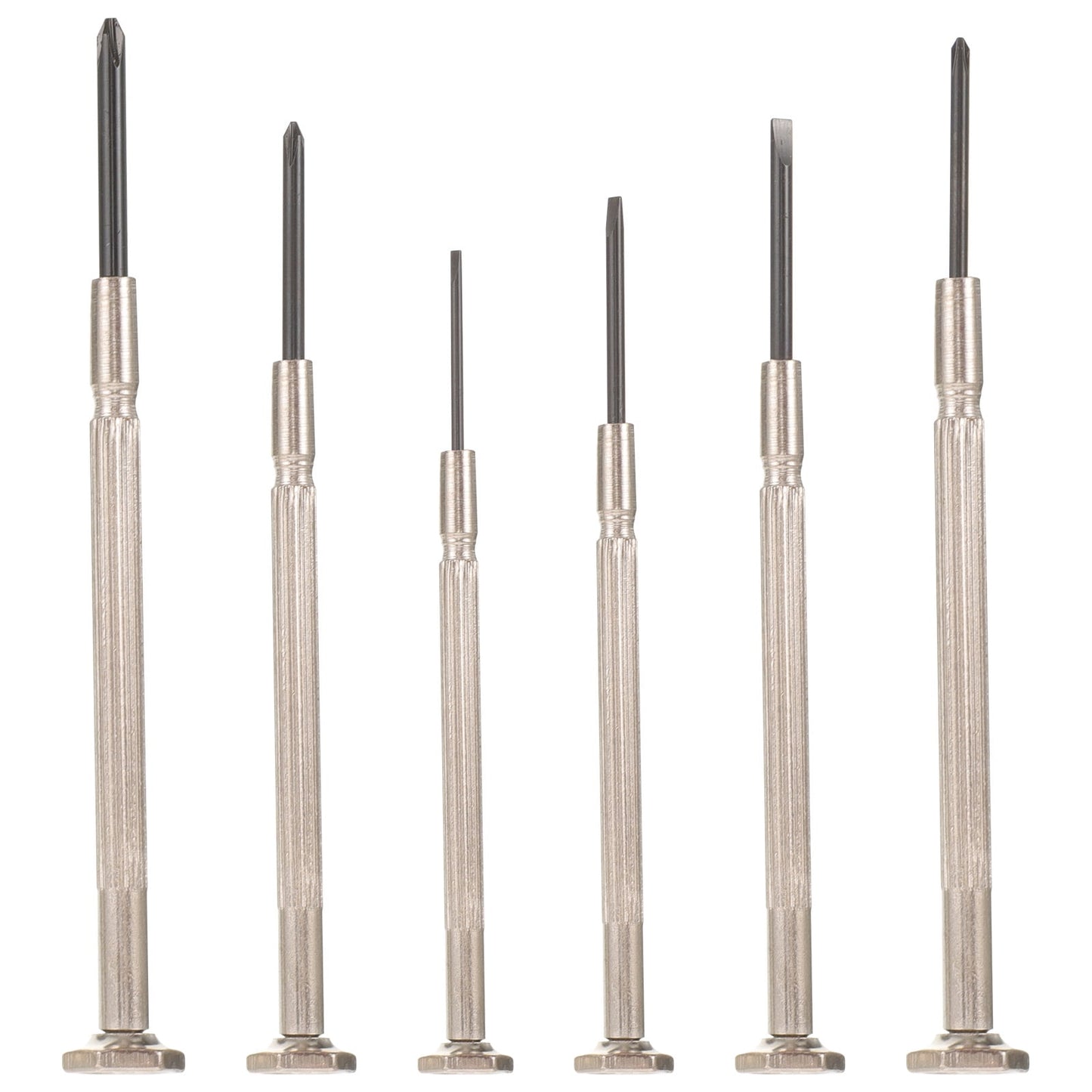 SWETRACE 6Pcs Precision Tool Kit Mini Repair Tool Carbon Steel Screwdrivers Watch And Clock Repair Silver