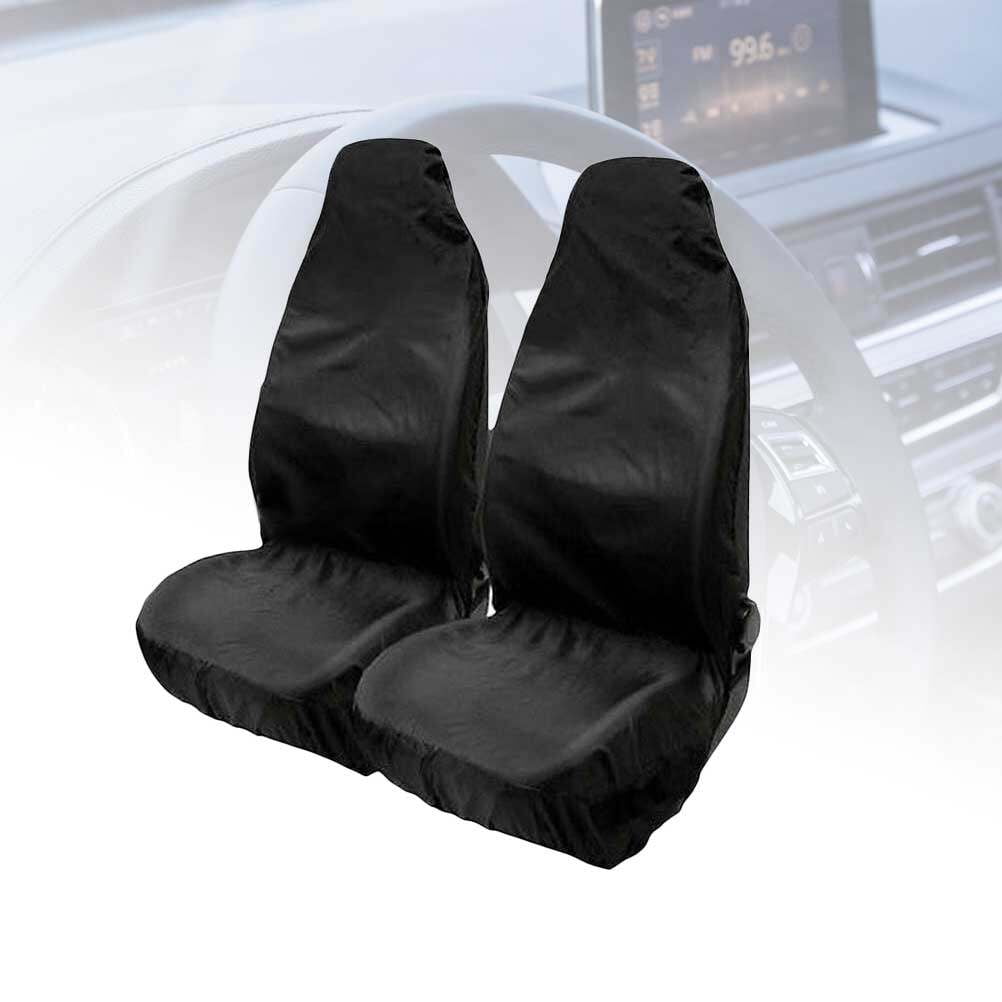 SWETRACE 2Pcs Breathable Car Seat Cover in Black for SUV Seat Covers and Truck Seat Protector