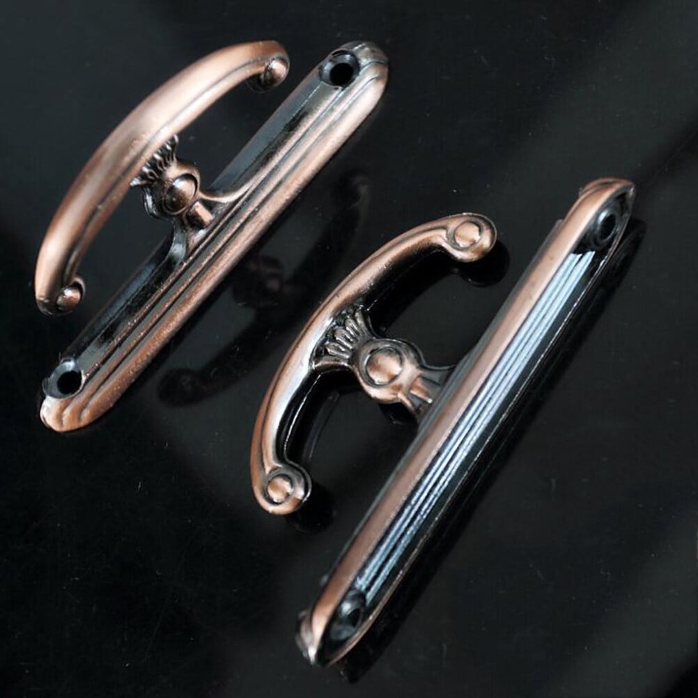 SWETRACE 1 Pair Antique Wall Hooks Alloy Hanging Handbags for Interior Design