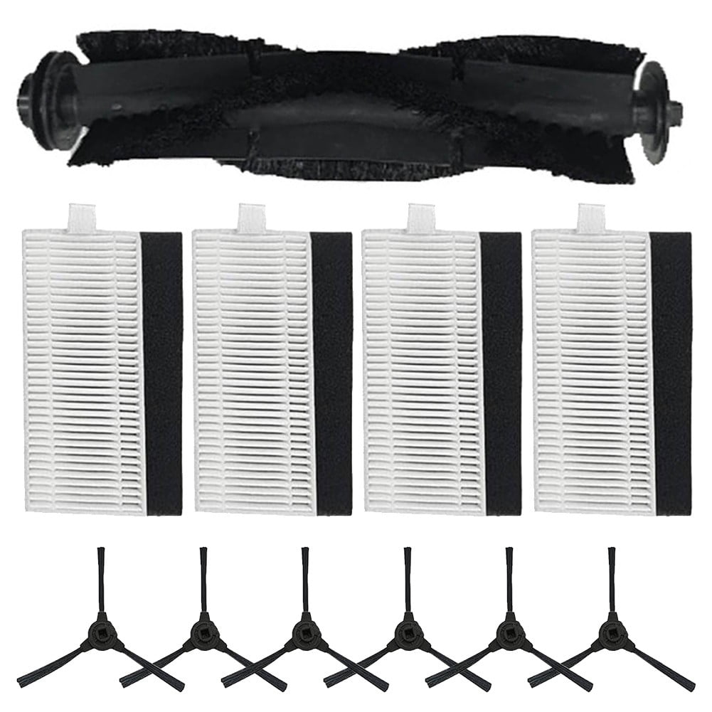 Replacement Parts Set Main Brush Side Brushes Filters For Ihome Robot Vacuums