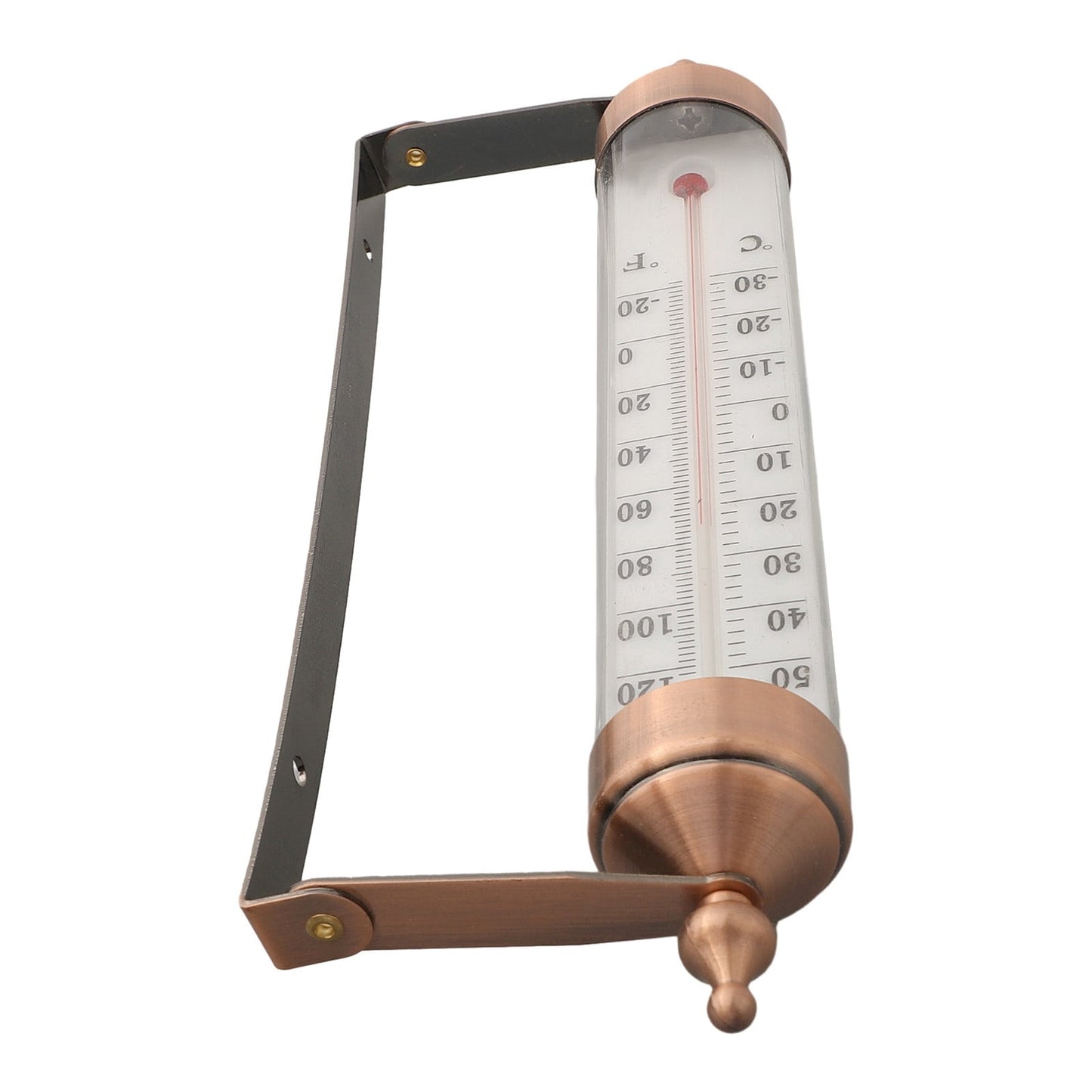 10 Inch Outdoor Wall Mounted Thermometer Garden Terrace Exterior Greenhouse Sun Terrace Measurement Tool Smile Home