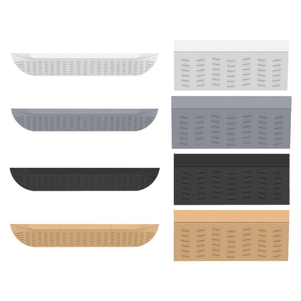 1pc Sweeping Robot Threshold Bar Accessory Climbing Pad Step Splicing Slope Bar white-20cm