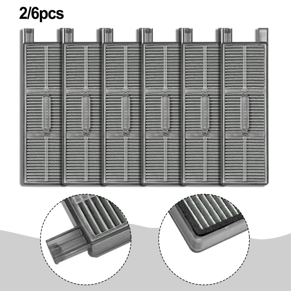 2/6 Pcs Robot Vacuum Cleaner Spare Part Filter For Mova G30/G30 Ultra/G30 Pro/G20 Master Replacement Robot Sweeper Spare Part 6 PACK