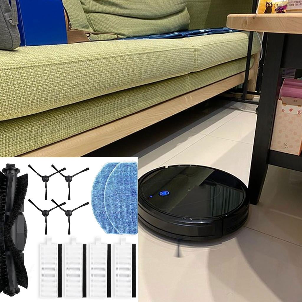 Sweeper HEPA Filter Vacuum Roller Brush Side Brush Mopping Pads Replacement for G8000 G8000Pro Sweeping Robot