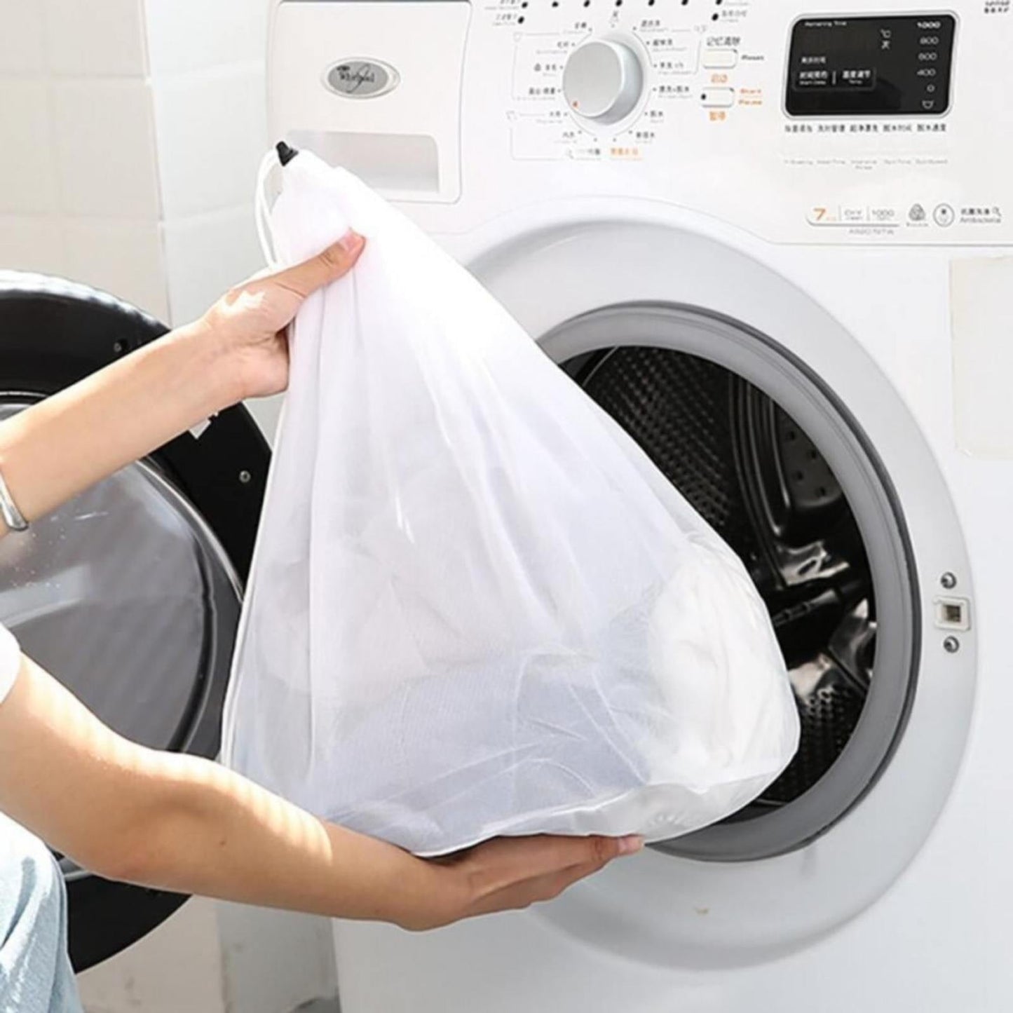 Honeycomb Delicates Bags for Washing Machine, Heavy Duty lingerie bags for Laundry, Travel Storage Organize Bag for Cotton Clothes, Sheet, Shoes, 1 Pcs, 15.75x11.81 15.7" x 19.6" B