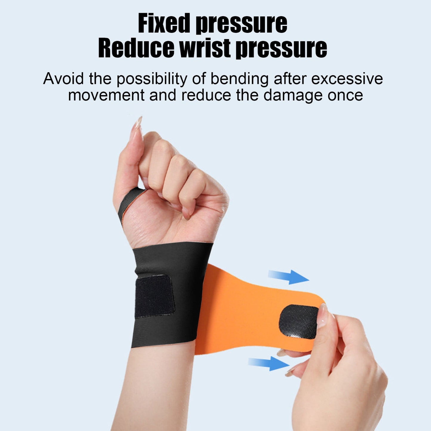 Wrist Guard Wrist Brace,Wrist Support for Carpal Tunnel Pain Relief,Ulnar Brace-Thin Elastic for Tear,Wrist wraps Repetitive Wrist Use Injury,Fits Both Wrists,Badminton Basketball Joint Fitness Black