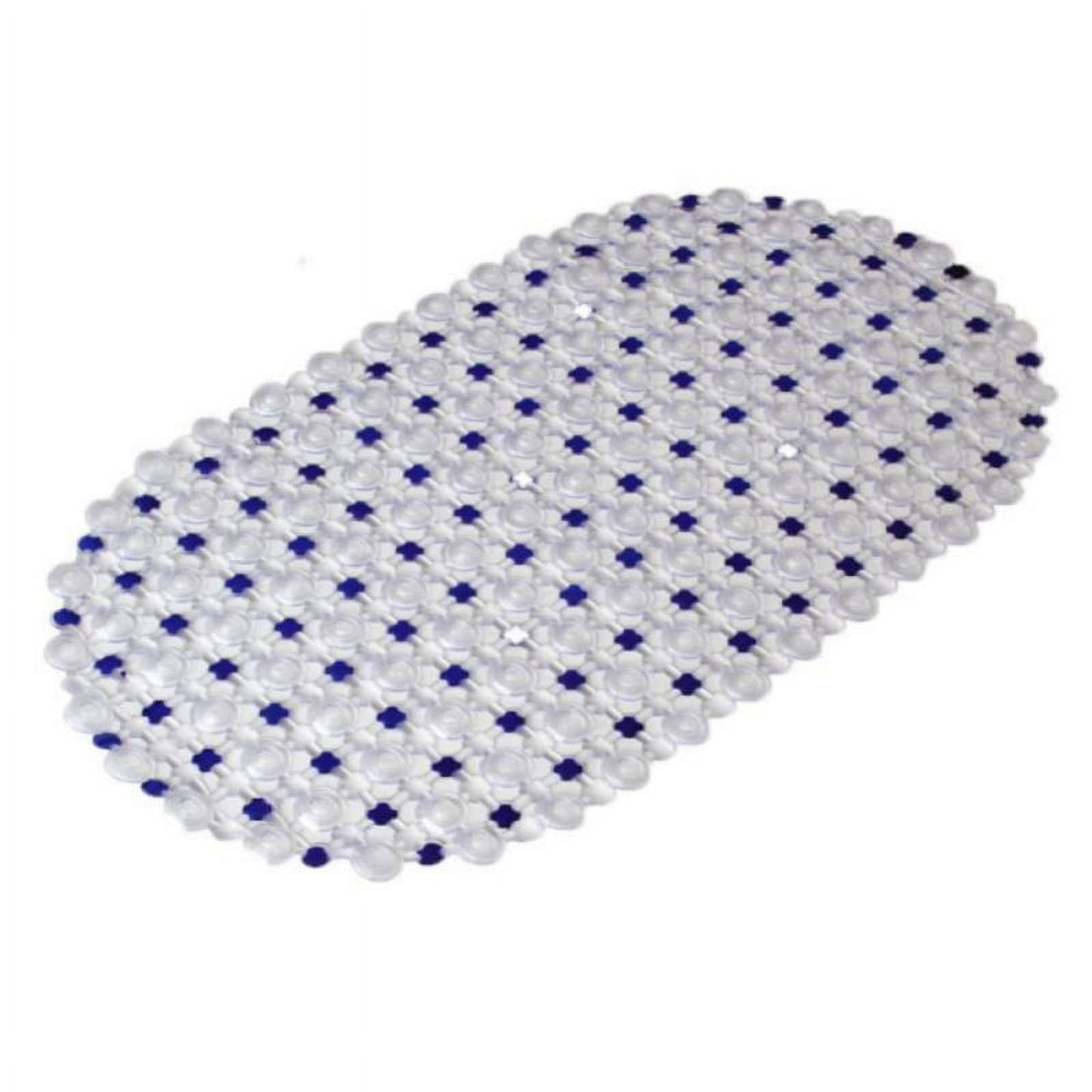 Shower Mats Non Slip Without Suction Cups, 15× 26.8 Inch, PVC Bathroom Mats, Bath Mats for Shower and Bathroom, Quick Drying Green