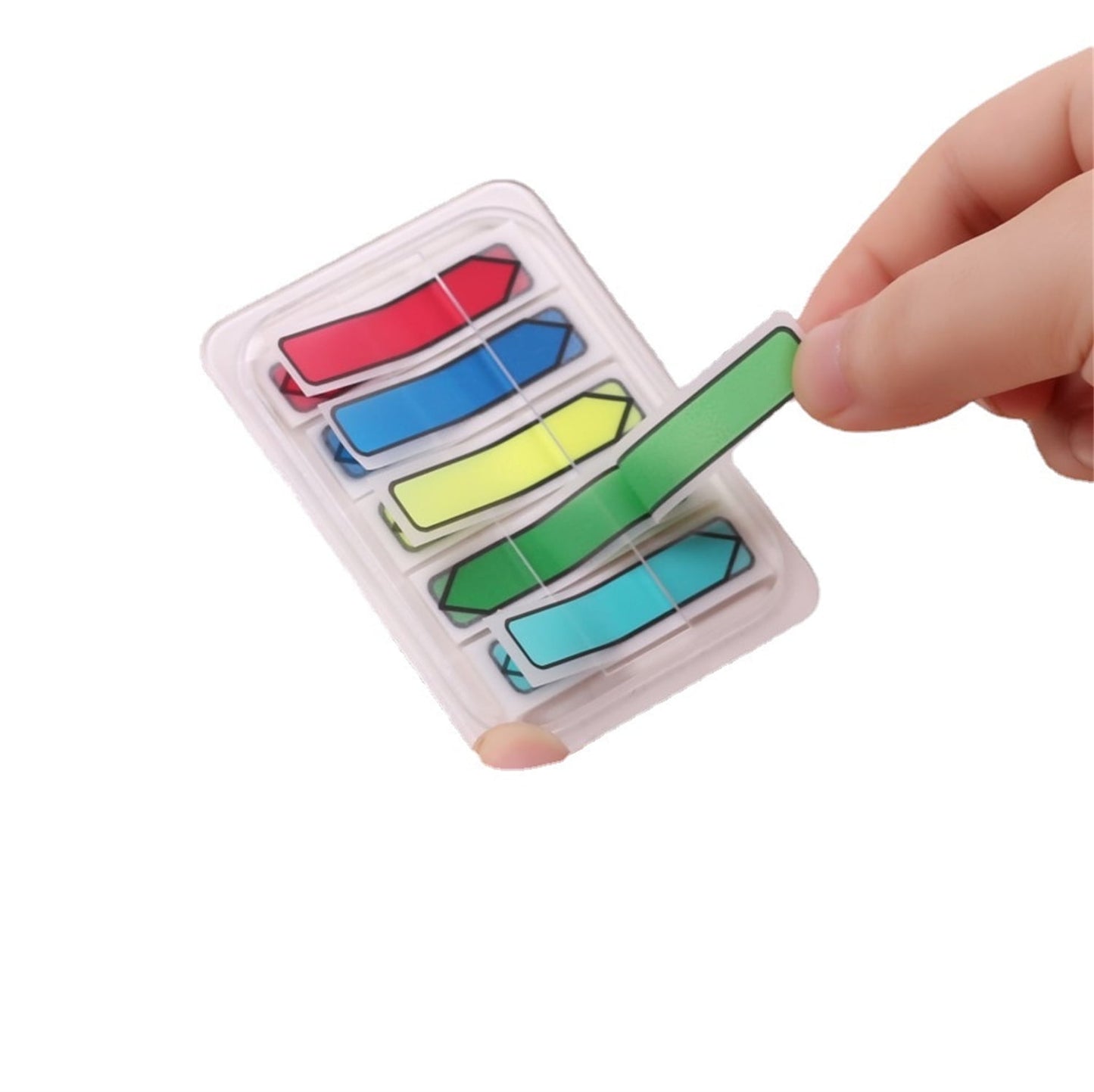 6 Packs/600Pcs Arrow Flags Arrow Tabs,5 Colors Sticky Flags Arrow Sticky Notes,Sign Stickers,Message Flags for Office,Notebook,Annotating,Books,Notary,Books(Multicolor)