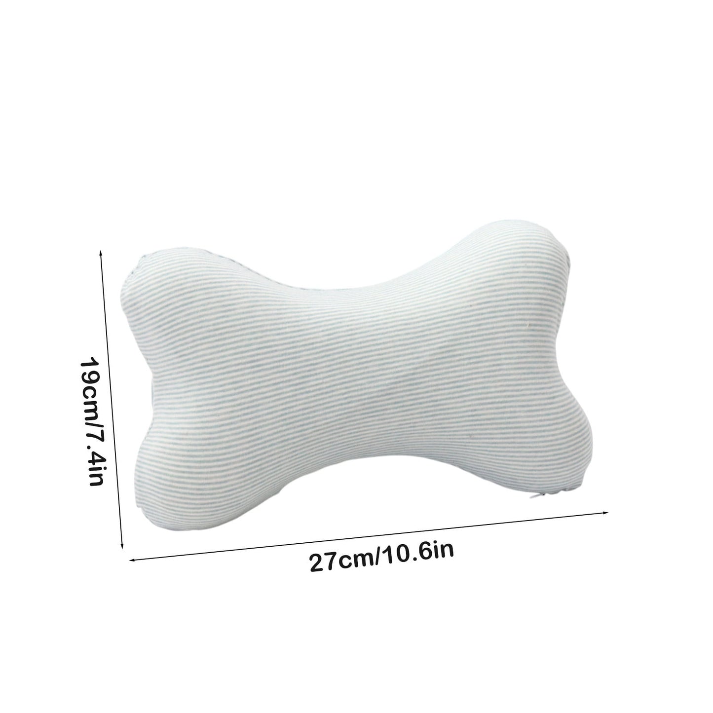Clearance! Upgraded Dog Bone Shaped Travel Neck Pillows with Washable Removable Cover Memory Foam Car Bus Truck Driving Comfort Head Rest Support 10" A Green/10"