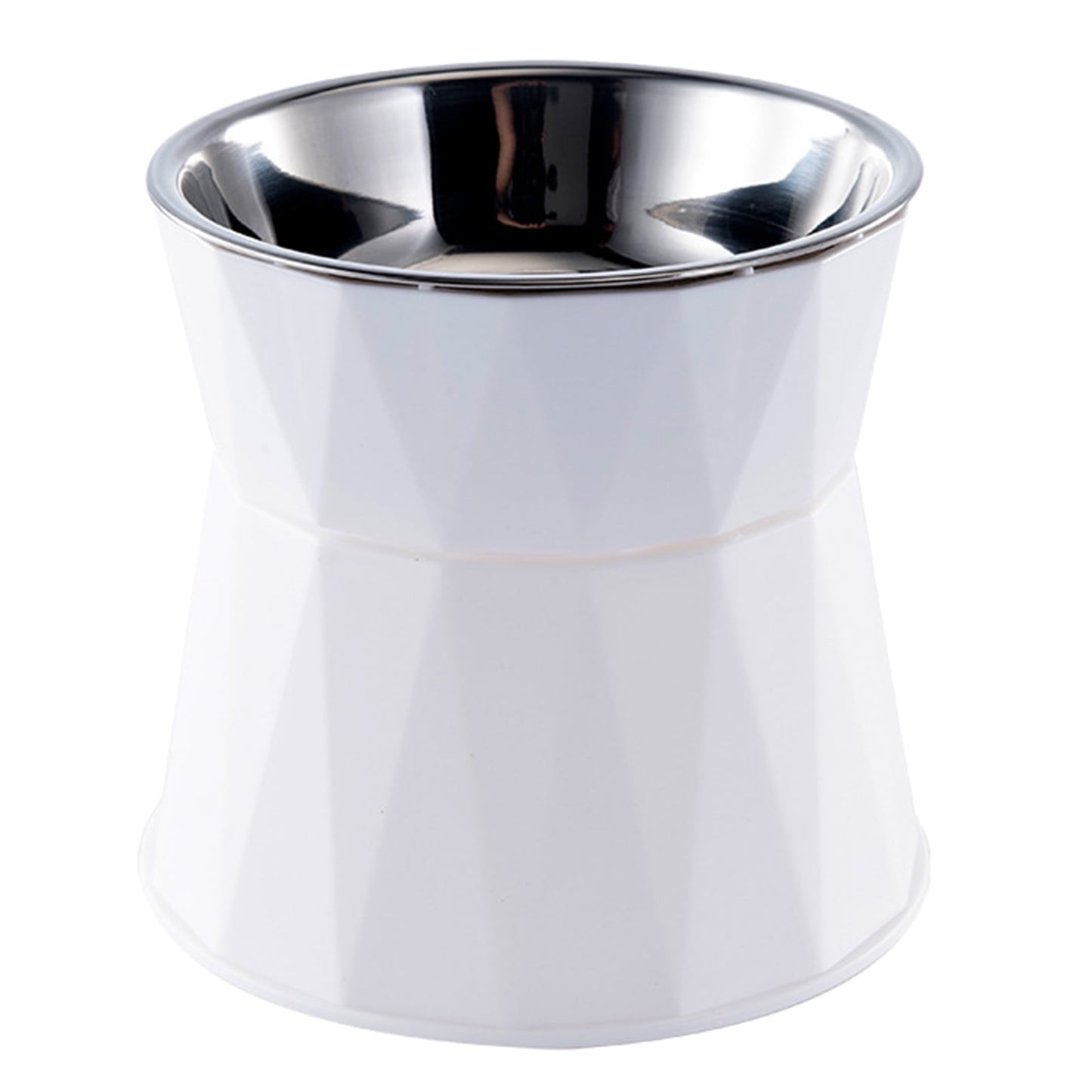Dog Bowl Raised Cat Food Water Bowls with Detachable Elevated Stand Pet Stainless Steel Feeder Bowl No-Spill Anti Slip Blue