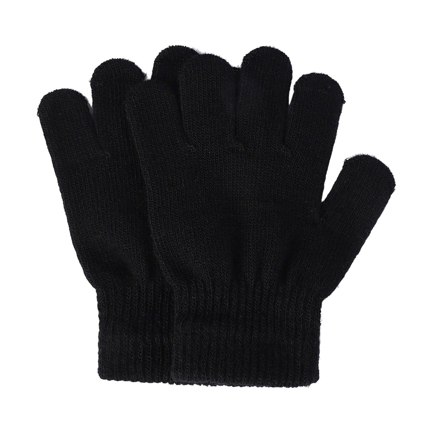 GXWEA 2T Gloves Kids Waterproof Gloves Kids Gloves Winter Gloves Thick Gloves Stretchy Warm Gloves Boys Girls 6-11 Year 5-12 years AHA3 kids snow gloves Black