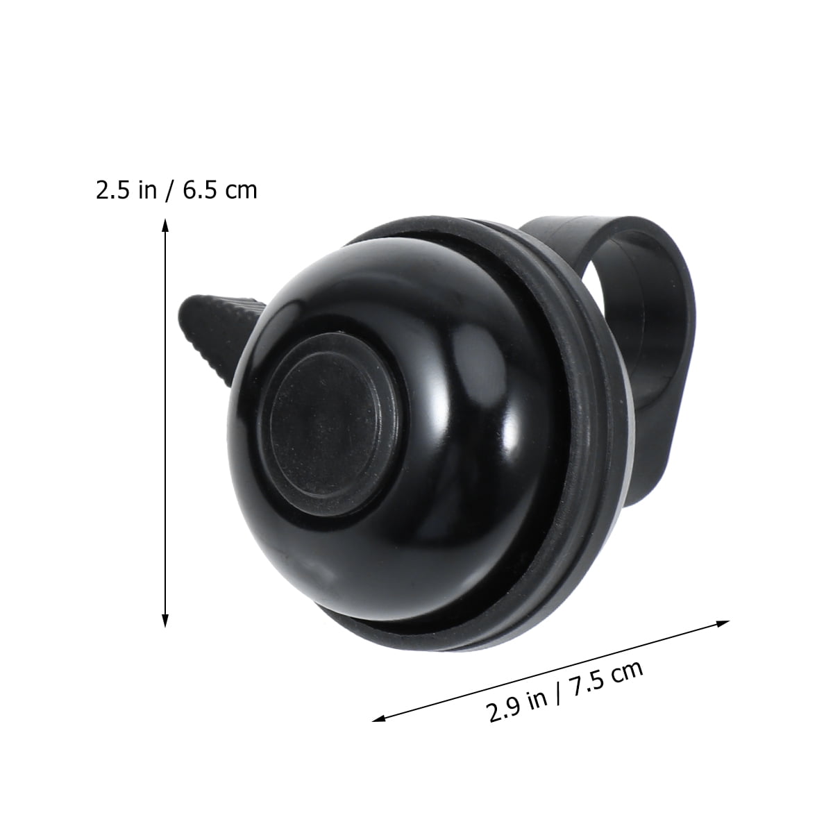 Aluminum Alloy Bike Bell with Loud Ring Tone for Mountain Bikes and Kids Bikes 2 Pieces Assorted