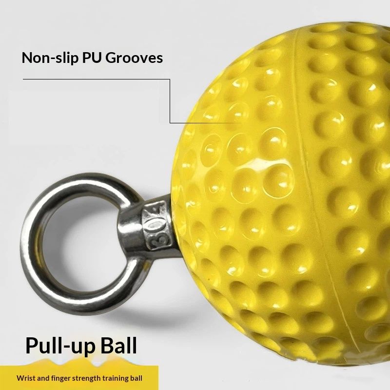 Pull Up Grips Ball Grip Strength Trainer, Climbing Grip Strength Training Pull Up Grips Handles, Cable Machine Attachments, Pull Down Attachment for Hand Wrist Finger(7cm)