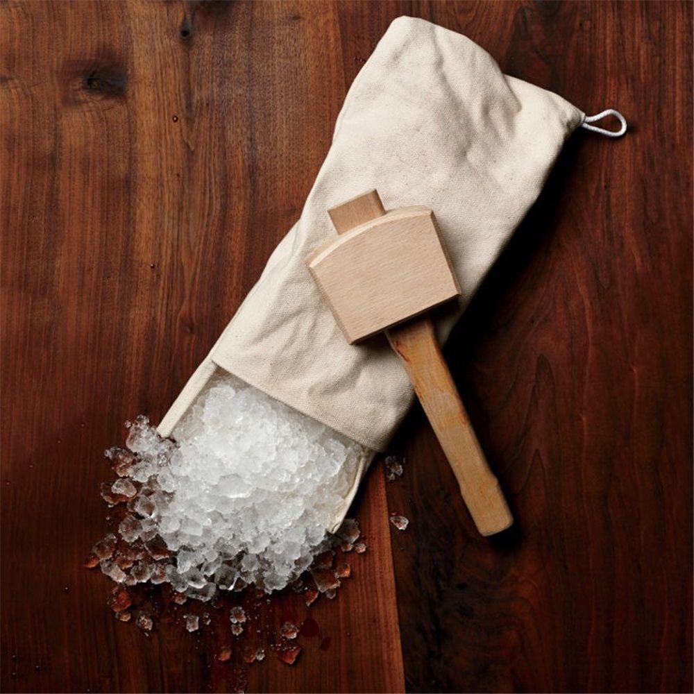 Ice Bag and Mallet, Manual Ice Crusher, Ice Crushers for Home Use, Bartender Kit & Bar Tools Kitchen Accessory