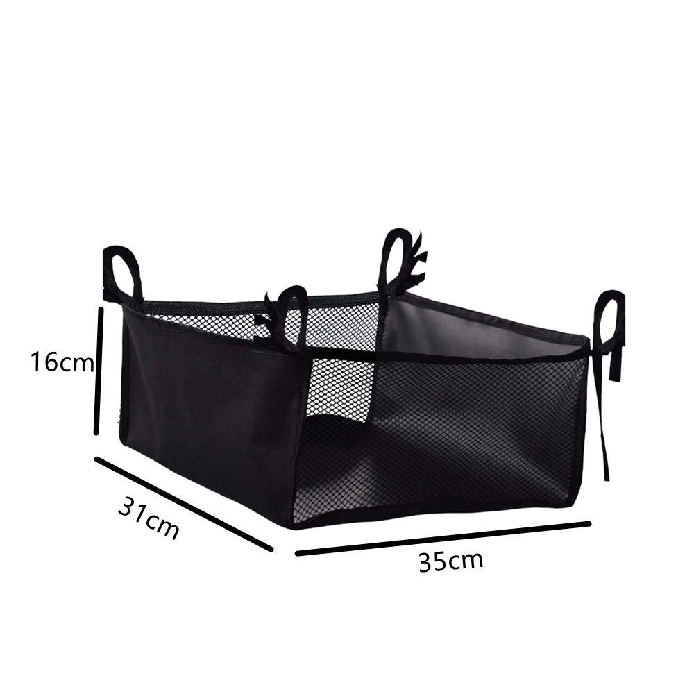 2 pack Wheelchair Bag, Rollator Seat Bag, Wheelchair Storage Bag, Side Storage Organizer, Lightweight and Heavy Duty Travel Tote, Under Seat Large Capacity Reusable Backpack Bag