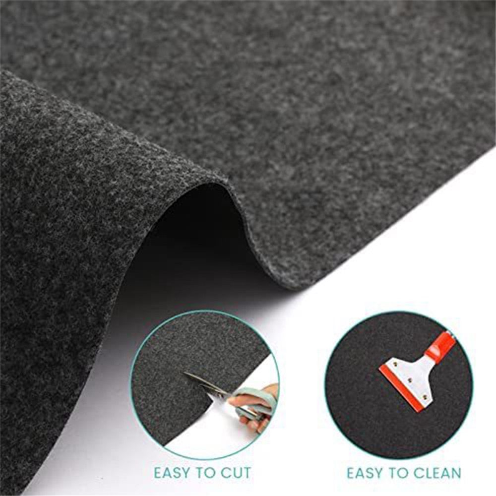 Upgrade Round Commode Potty Training Mats for Boys, Toilet Training Mats, Potty Training Toilet Rugs, Toilet Rugs u Shaped Washable,Toilet mats for Bathroom(6 Pack, Black)