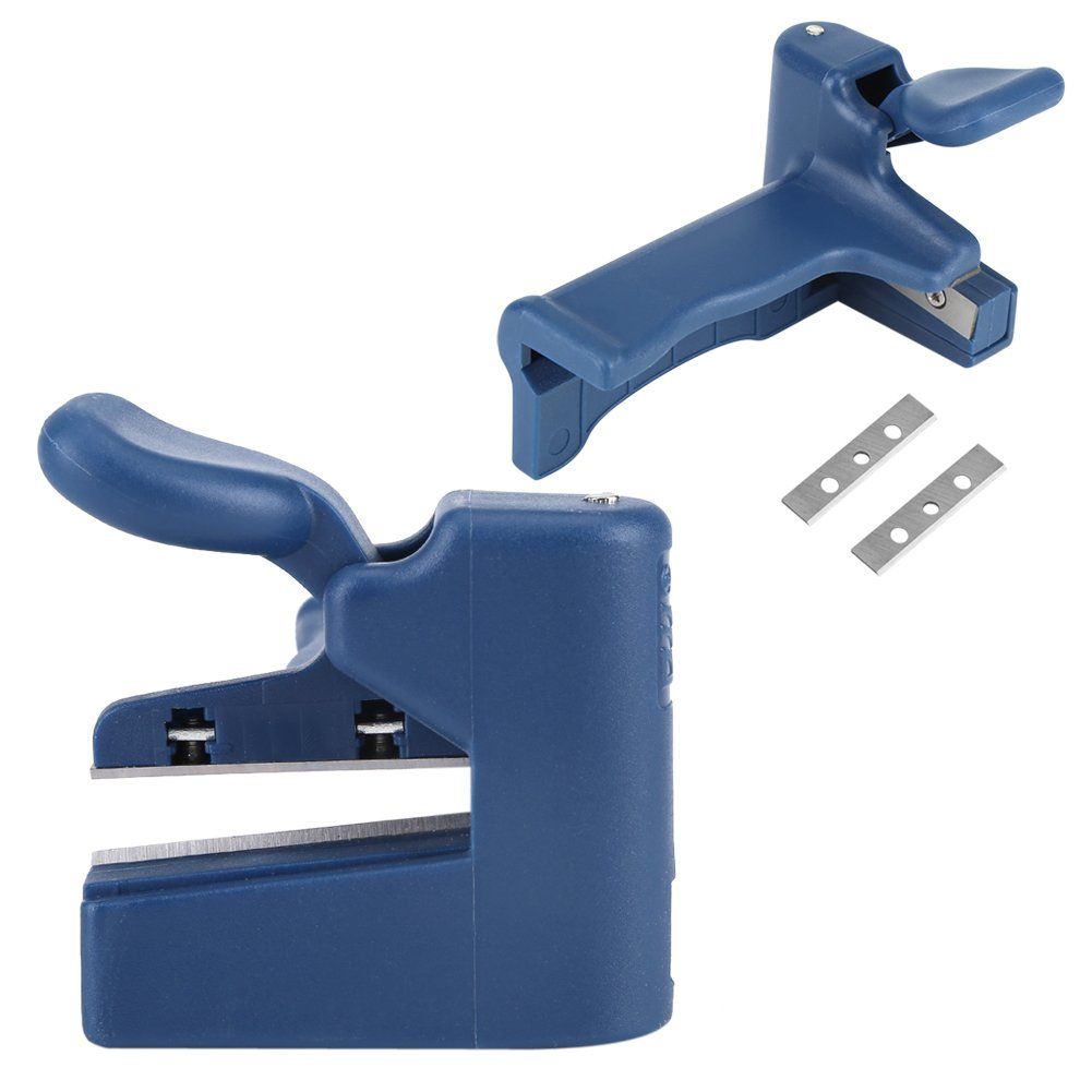 Trimmer Tools Manual End Banding Cutting Device for Woodworking Plastic PVC Manual edge trimmer, manual woodworking planer(Head trimming machine)