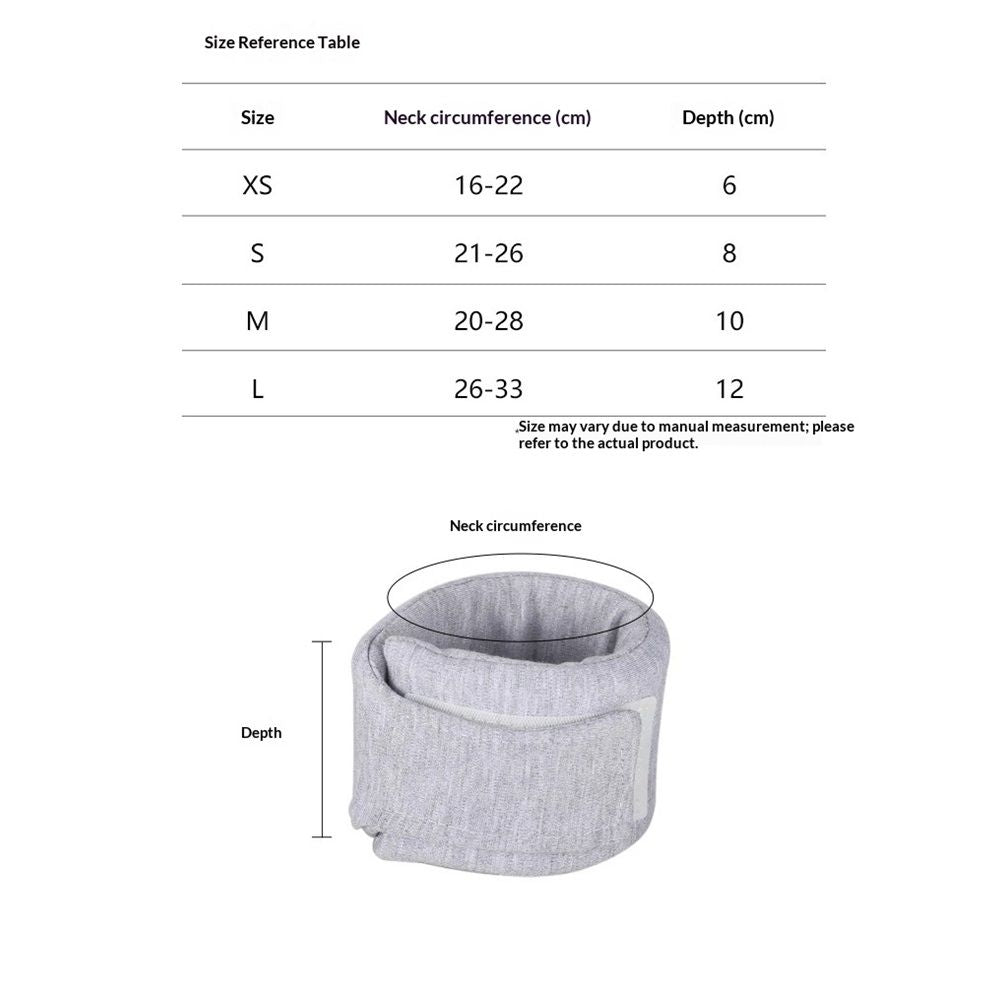 Cat Neck Brace Elizabethan Collar for Pet After Surgery Recovery Adjustable Breathable Neck Cervical Cone for Small Medium Dogs Puppies Kittens with Spinal Issues (Grey, S)