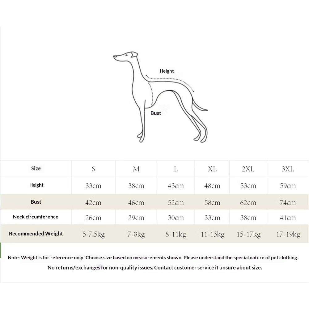 High neck pullover jumpsuit, thickened high neck four legged suit, khaki warm pet clothing, small (khaki M)