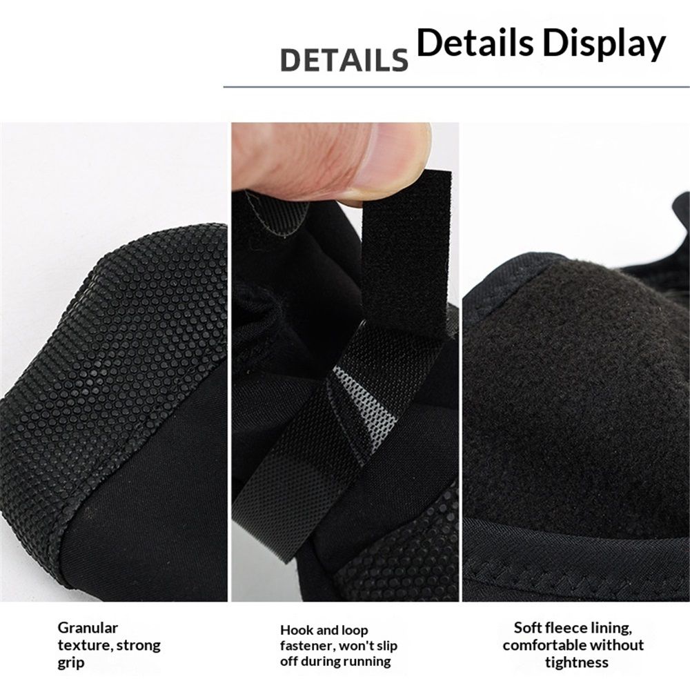 2 pack Dog Paw Wound Recovery Boot, Breathable Dog Bootie for Injured Paw, Anti-Slip Dog Shoe with Self-Adhesive Strap, Dog Paw Protector for Outdoor Walking & Keep Dogs from Licking Wounds (XL)