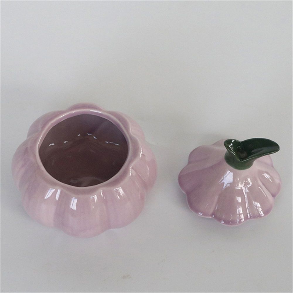 Garlic Keeper for Counter, with Lid GarlicSaver,Garlic Holder Storage Container toKeep,Sugar Salt Pot Seasoning Canister (purple)