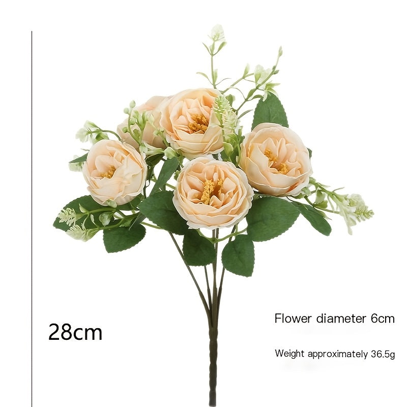 Artificial-flower-Chamomile-1stem-27cm