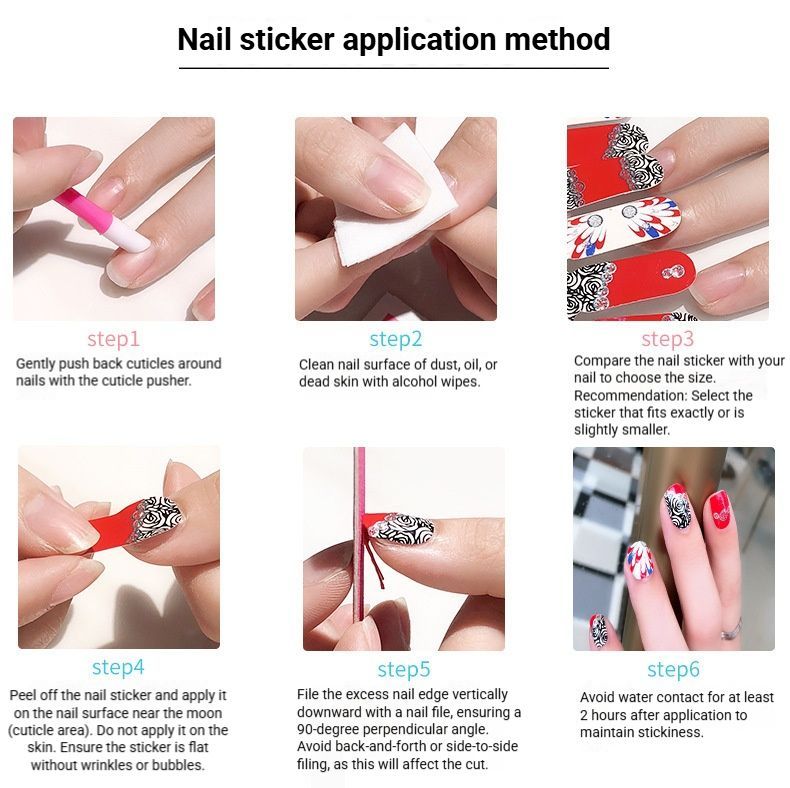 NailPolishFilmNailStickersZE-0587