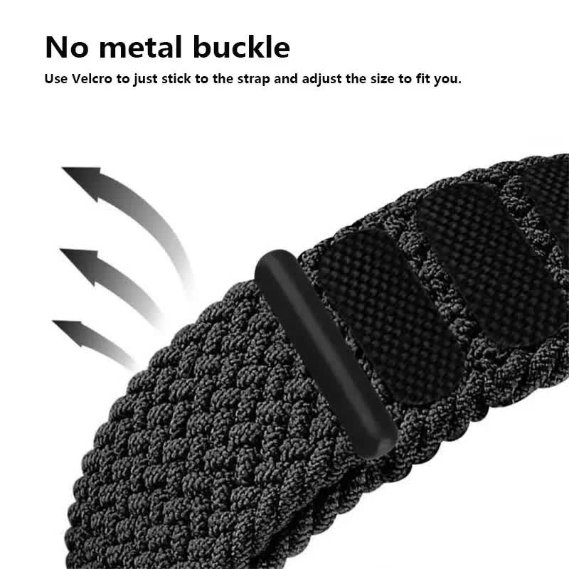 Braided Solo Loop for Apple Watch Ultra band 49mm 45mm 41mm 44mm 40mm 42mm bracelet iWatch series 9 7 SE 8 6 5 4 3 band SummerU SummerU 38 40 41mm-S