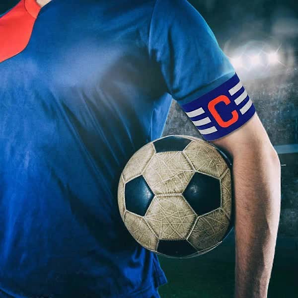 pcs Football Captain's Armband, Adjustable Football Band Football Captain's Armband for Adults and Youth, Captain's Armband for Football, Hockey, Rugby