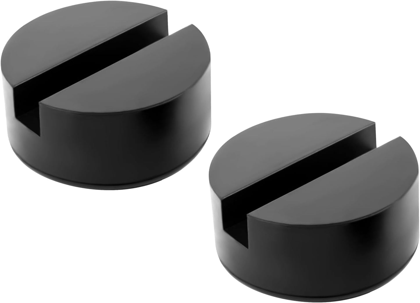 2PCS Jack Stand Pads,Rubber Pinch Weld Jack Pad with Recess Design for Cushioning and Protection Jack Pads,Universal Car Accessories Pinch Weld Jack Adapter Fits Most Cars