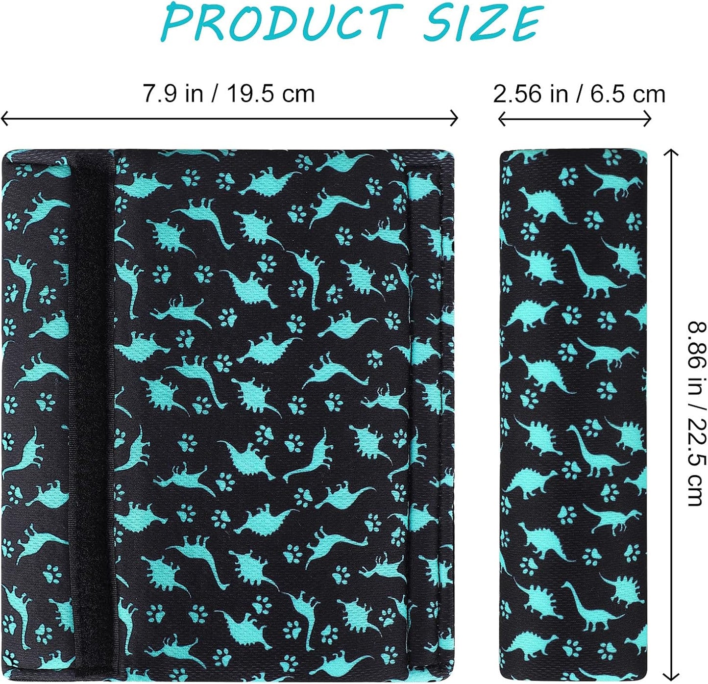Car Seat Straps Shoulder Pads for Baby Kids,Soft Seat Belt Covers for Children, Car Seat Strap Covers for Girls Boys