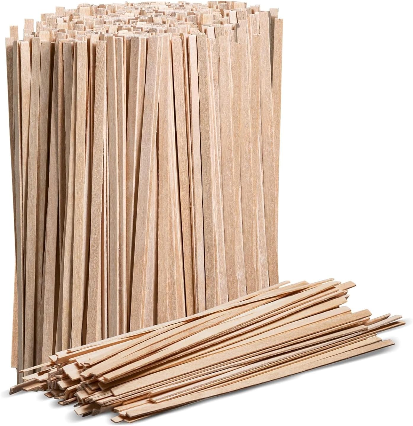 1000 Wooden Coffee Stirrer by - Disposable 5.5 inches Long Wooden Stir Sticks for Coffee and Cocktails - Smooth, Splinter-Free Beverage Mixers - Ideal for Cafe, Bars and Drink Stations