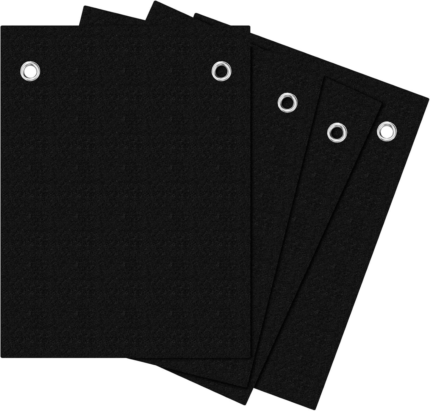 4 Pcs 12" x 9" Welding Blanket Fireproof Heat Resistant Soldering Mat Pad High Temperature Carbon Felt Flame Fire Blankets Plumbing Soldering Kit for Copper Pipe Brazing Repairs