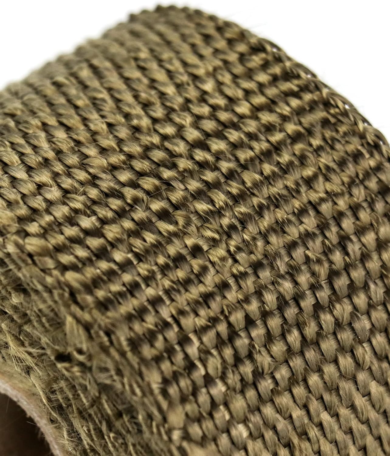 Fireproof Pipe Wrap, Pipe Insulation Webbing Anti-Scald Chimney Ribbon Furnace Flue Protector with 2 Clips