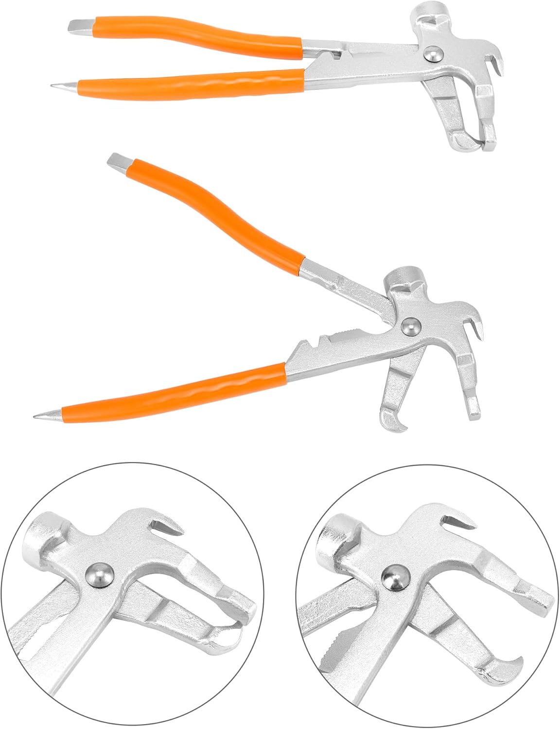 Wheel Balancing Weight Plier Hammer Tool, Wheel Weight Pliers for Clip-On Wheel Weights Balance Rims
