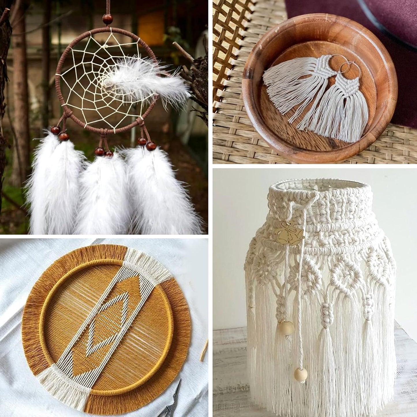 White Twine String and Red White Twine String