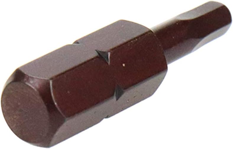3mm Hex Tamper Resistant Bit Set 1/4 Inch Hex Shank Magnetic Bit Set 1 Inch Length - 24pcs