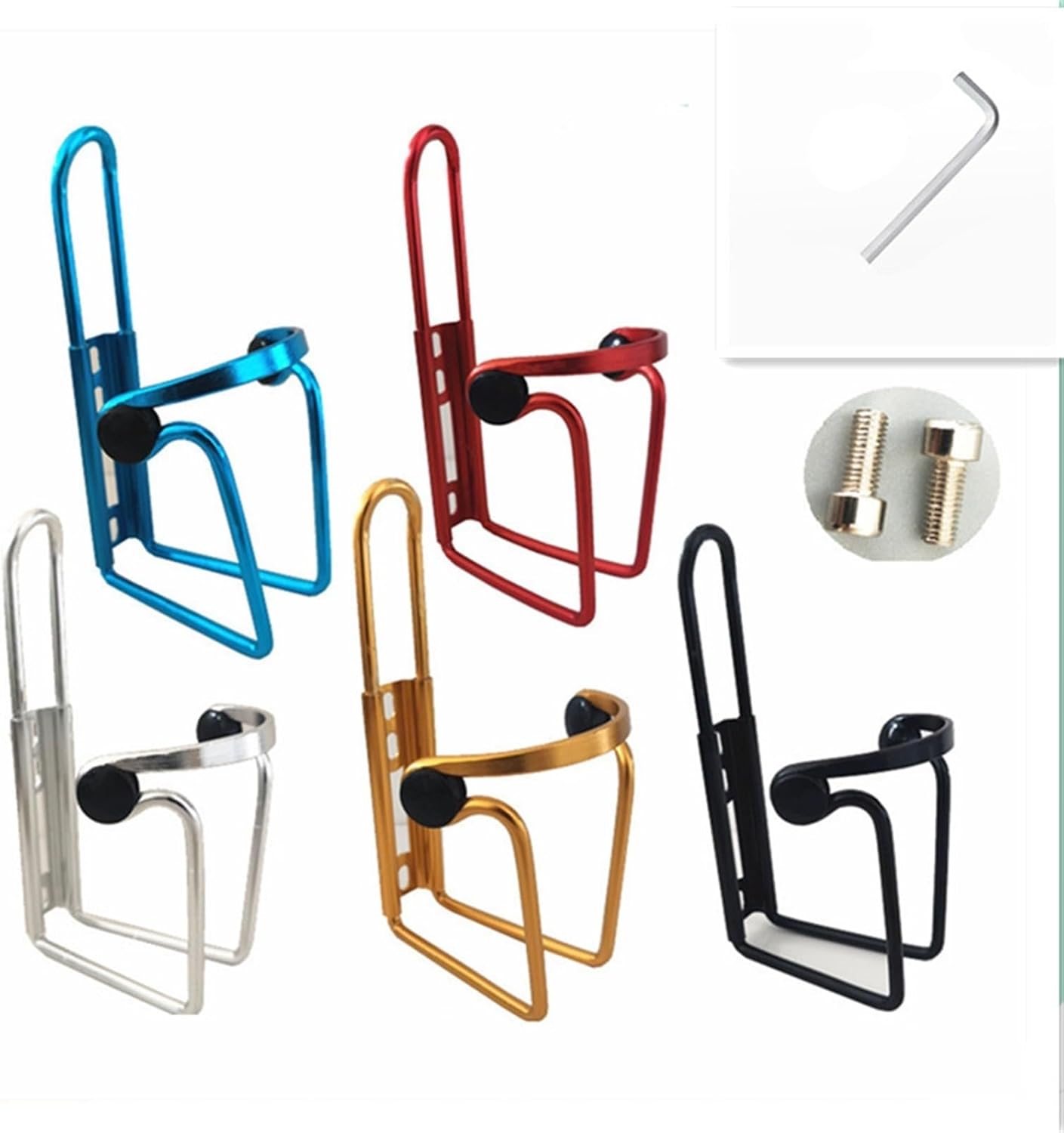 Blue Bicycle Water Bottle Holder - 1 Piece Bike Drink Bottle Cage